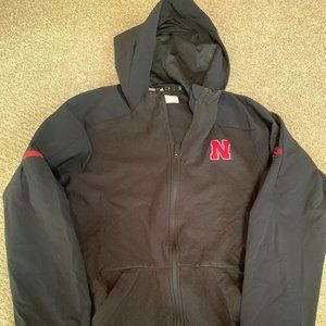 Nebraska Adidas Zip Up